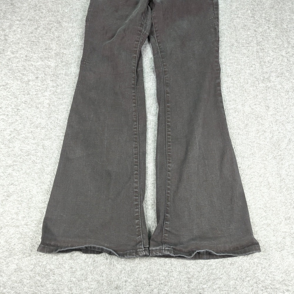 Levis‎ Jeans Womens 29 Black 726 Flare Stretch Casual Hippie Boho - Picture 3 of 16